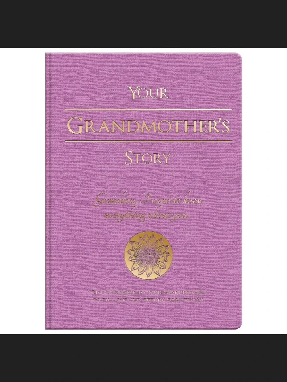 Your Grandmother's Story Pink Memory Journal - Picture 2 of 11